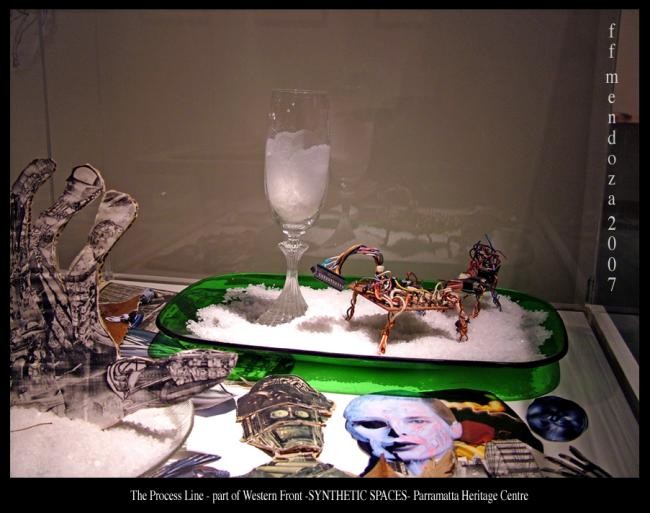 Ffmendoza - Photography from exhibit;SYNTHETIC SPACES,WESTERN FRONT 2